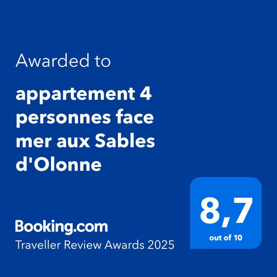Appartement 4 Personnes Face Mer Aux Sables D'Olonne Les Sables-d'Olonne Exterior photo